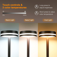 Cordless Table Lamp Portable Battery Powered LED Desk Lamps USB Rechargeable US