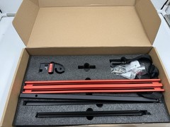 Stair Tread Gauge Tool Dual Nut Adjustable Jig Red Black