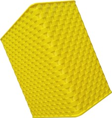 Sun Yellow Wicker Wastebasket/Stylish/Home Decor/Kids/Teens/Adults/Vibrant/Chic