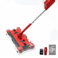 4000 RPM Swivel Sweeper Cordless Vacuum Lightweight 360 Swivel Rechargeable Quad