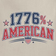American 1776 | 250 Years USA Anniversary | 4th Of July Apron, One Size, natural