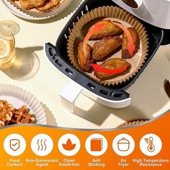 Large Round Liners 10.3in 100-Pack