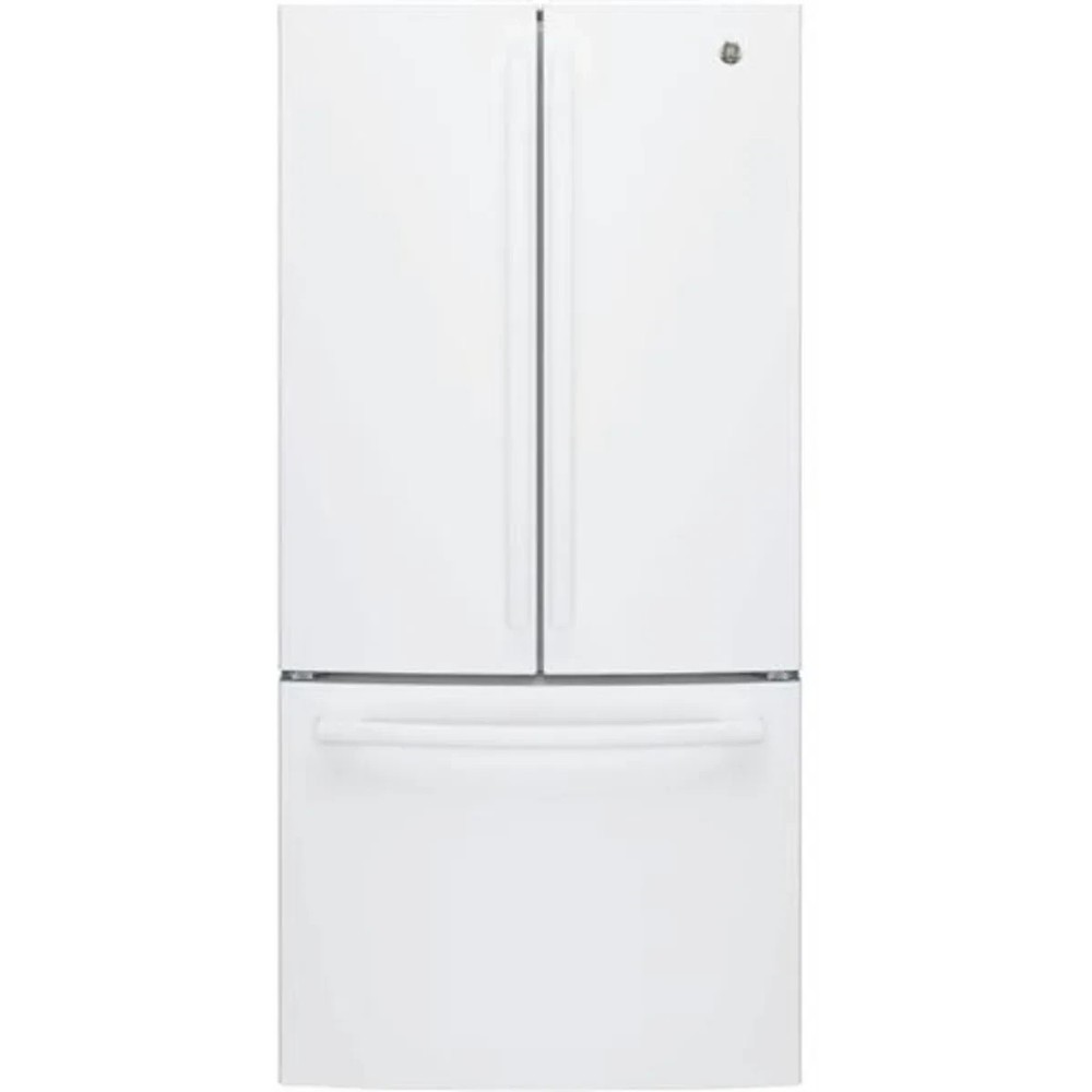 GE GWE19JGLWW 33″ Counter Depth French Door Refrigerator 18.6 Cu Ft