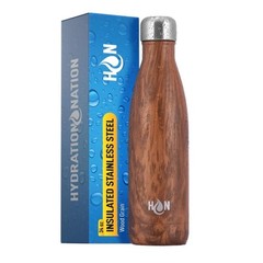 17oz, 25oz, 34oz Stainless Steel Water Bottle – Insulated & Leak-Proof