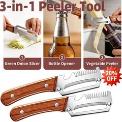 3 in 1 Multi-Functional Vegetable Peeler for Kitchen Stainless Steel Peeler