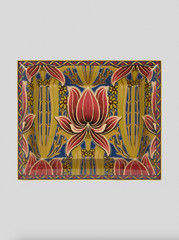 ETRO Rectangular Porcelain Floral Tray Multicolor Decorative Catchall Dish New