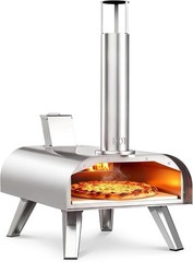 3-in-1 Portable Pizza Oven – Wood, Gas & Electric Options