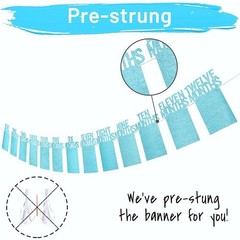 First Birthday Decorations for Boy from Newborn to 12 Months, 1st Birthday Blue