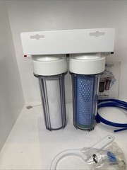 Hydro Logic Small Boy Water Filtration System De-Chlorinator Sediment Filter USA