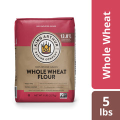 3 Packs – King Arthur Whole Wheat Flour 5 LB