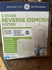 GE Under Sink 5-Stage Reverse Osmosis Water Filtration System (GXRV40TBN)