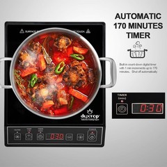 1800W Portable Induction Cooktop Countertop Burner, Black 9100MC/