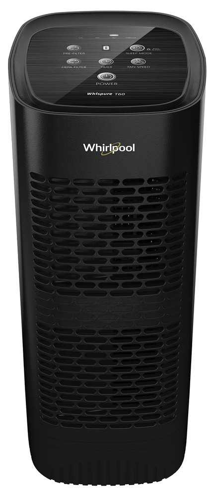 Whirlpool WPT60 True HEPA Air Purifier Removes Pollen, Pet Dander, Smoke, Odors