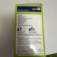 Leviton Decora SMART SWITCH with Wi-Fi Technology No. DW15S New in Box
