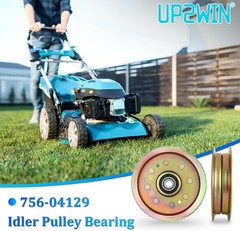 Durable Gold Bronze Idler Pulley – Compatible with Cub Cadet & Troy-Bilt, 2-Pack