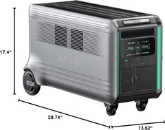 Zendure Power Station,Solar Generator SuperBase V 4.6KWh Expandable Home Battery