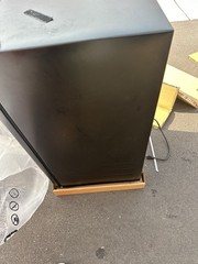 Mainstays 3.3 cu ft Single Door Mini Fridge Black M8004