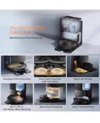 Roborock Qrevo Edge S5A Robot Vacuum and Mop, 18,500Pa, Zero-Tangling, DuoDivide