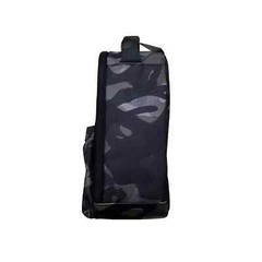 Nike Camo Insulated Lunch Bag Black Gray 6 Liter Easy Clean Zip 9A2747 K11