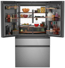 GE Café 36″ 4-Door French Door Counter-Depth Fridge with Indoor Water Dispenser