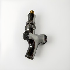 Polished Beer Faucet Tap (SS Body And Brass Lever)