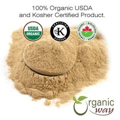 Organic Way Ashwagandha Root Powder – Organic, Kosher & USDA Certified