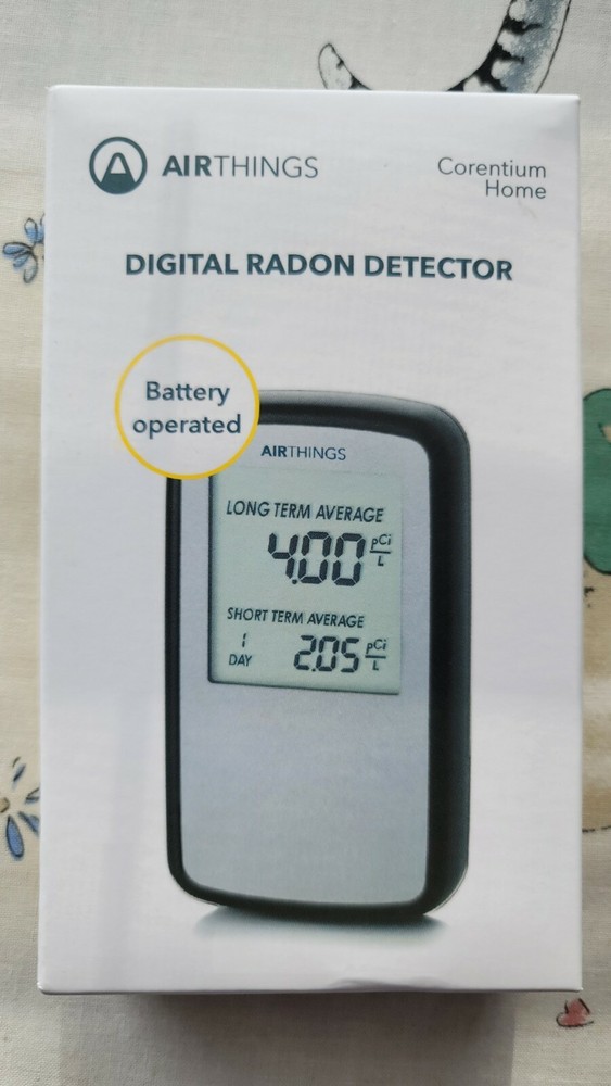 Airthings 223 – Corentium Home Radon Detector – BRAND NEW & SEALED