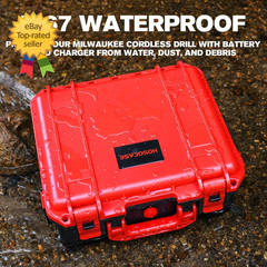 Tool Case for Milwaukee M18 Impact Drill Driver Combo Kit Tool Box for Milwauke