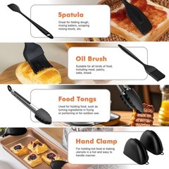 18 Piece Air Fryer Accessories Set Nonstick Dishwasher Safe & Durable Party New