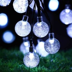 23Ft 50 LED Outdoor Solar Powered String Lights for Patio Yard Porch Party Decor