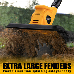 Cordless Garden Tiller Cultivator For Dewalt 20V Battery Farm Soil Cultivator
