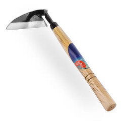 10.3 In. Weeder Hand Sickle All Steel Blade Sharp Durable Ergonomic Grip for Eff