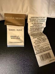 IHG Featherbest SOFT Pillow Featured at IHG Hotels INCLUDES FREE PILLOWCASE