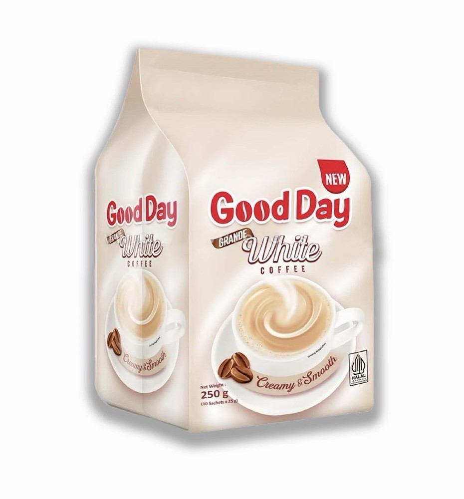 Good Day Grande White Instant Coffee – Creamy, Smooth & Perfectly Balanced