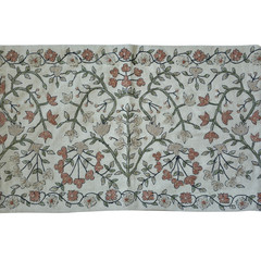 Pottery Barn Zea Embroidered Lumbar Pillow Cover 16×26 Warm Multi NEW