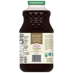 R.W. Knudsen Family Organic Beet Juice Blend, 32 oz, Glass Bottle, Shelf-Stable