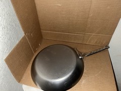 De Buyer Mineral B Pro Carbon Steel Fry Pan, Nonstick 11” Induction Ready