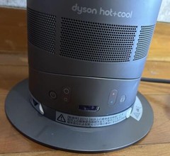 Dyson Hot & Cool AM04 Heater Table Fan Blue w/Remote Control 110V 1500w USED