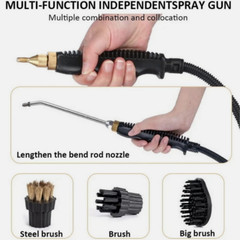 3500W High Temp Steam Cleaner Handheld Car Detailing Household Cleaning Machine