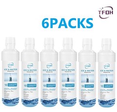 TFOH Replacement for LG® LT1000P® ADQ74793501 Refrigerator Water Filter