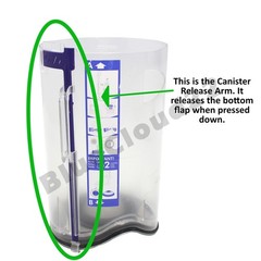 Dyson UP13 UP20 UP30 DC65 DC66 Canister EMPTY ARM LEVER RELEASE PUSH ROD Purple