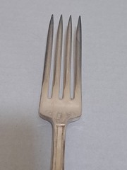 1847 Rogers Bros ANNIVERSARY International Silver Plate Flatware 4 Dinner Forks