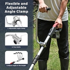 2-Pack Auxiliary Handle For String Trimmers, Adjustable Weed Eater Handle