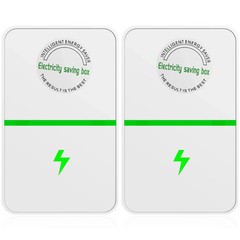 2pcs Pro Power Saver Energy Saver Household Power Saver Electricity Saving US