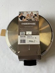 Farberware Classic Series Stainless Steel 4.5-Qt. Sauté Pan & Lid
