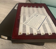 Vintage Rada Cutlery Steak Knife 6pc Gift Set With Box As Shown (M)
