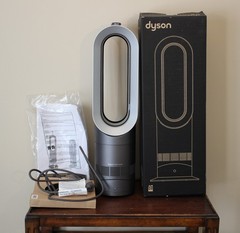 Dyson AM09 Hot+Cool Jet Focus Fan Heater – Black/Nickel – NEW