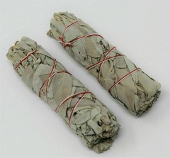 White Sage Smudge Sticks/Wand 4- 5″ Wholesale Bulk 1 to 100 big bundles