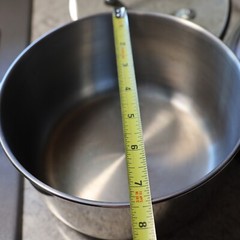 Endurance Stainless Steel Double Boiler Pot with Glass Lid, Pre-owned