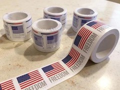 10 rolls of 2023 US New Stamps Collection (totaling 1000 USPS)